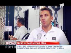 SPECIAL! Greşelile care distrug părul