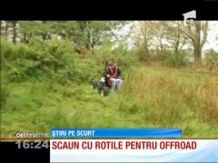 O nouă şansă pentru persoanale cu dizabilităţi! Scaun cu rotile pentru offroad