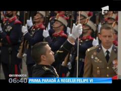 Prima paradă a regelui Felipe al VI-lea