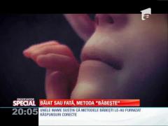 SPECIAL! Metoda băbească! Aşa afli dacă vei avea fetiţă sau băieţel