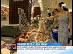 Sănătatea costă, mai ales în farfurie. Hrana naturală e de trei ori mai scumpă decât cea cu aditivi