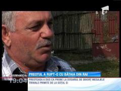 Scandal în Argeş după ce o preoteasă îl acuză pe preot că o bate şi o terorizează