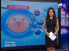 Scorpionii vor avea parte de vești bune . Horoscopul zilei de 15 octombrie