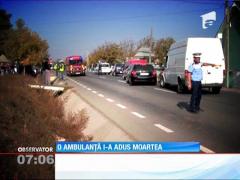A plătit cu viaţa pentru că nu a acordat prioritate unei ambulanţe aflate în misiune