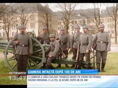 Camera unui soldat francez, intactă de 100 de ani