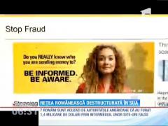 Rețea românească specializată în escrocherii on-line, destructurată în SUA