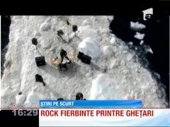 Premieră! Concert rock pe un gheţar
