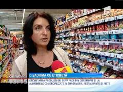 Noi reglementări privind etichetarea produselor alimentare