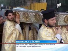 Pelerinajul la Sânta Parascheva s-a încheiat