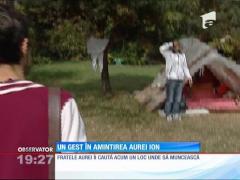 Fratele ei este un erou! Un gest în amintirea Aurei Ion