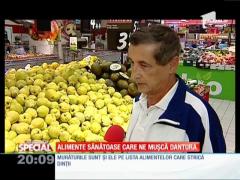 SPECIAL! Alimentele sănătoase care ne distrug dantura