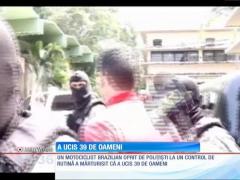 Criminal în serie, prins la un control de rutină al poliţiei