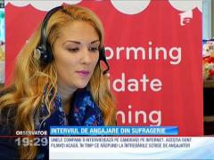 Tot mai mulţi angajatori preferă video-interviul