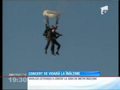 Concert de vioară la înălțime