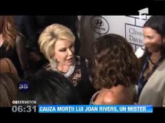 Moartea comediantei Joan Rivers va rămâne un mister!
