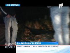 Un adolescent de 17 ani și-a înjunghiat prietenii