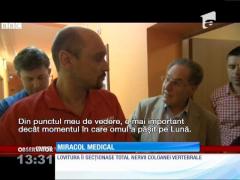 Un tratament revoluţionar l-a ajutat pe un bărbat paralizat să facă primii paşi