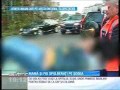 O mamă şi fiul ei, spulberaţi de o mașină în nordul Capitalei