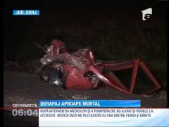 O asistentă medicală a provocat un accident rutier grav în Gorj