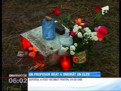 Profesorul beat și-a ucis un elev