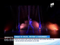 "Cirque du Soleil", din nou la București