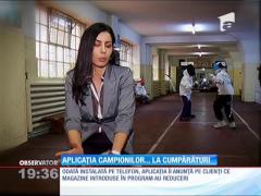 O campioană mondială la scrimă a inventat o aplicație pentru telefoanele mobile