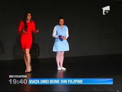 Drama bonelor filipineze angajate de bogaţii României, subiect de teatru