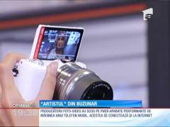 Aparatele performante foto-video de mărimea unui telefon