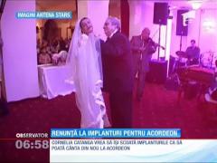 Cornelia Catanga renunță la implanturi pentru acordeon