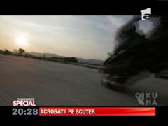 Special! Acrobații pe scuter