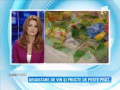 Degustare de vin și fructe de peste Prut