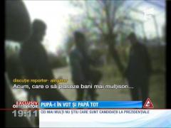 Oamenii de la sat își exercită dreptul la vot, în schimbul unei recompense