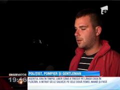 Update / Salvate de la moarte de un polițist aflat în timpul liber