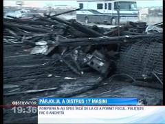 Incediu puternic în Brașov