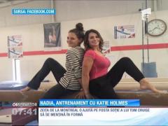 Nadia Comăneci, antrenoare pentru Katie Holmes