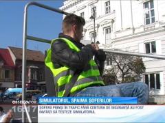 Teste cu simulatorul pentru șoferii neglijenți