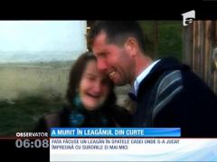 O adolescenta s-a spânzurat într-un leagăn