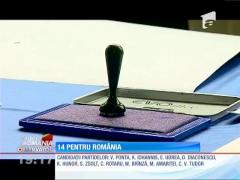 România alege! Candidaţii la Preşedinţie au votat