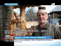 Horincă şi opinci pentru preşedinte