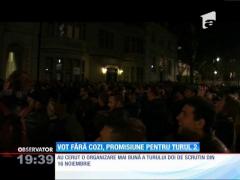 România alege, dar ce se alege de România / Vot fără cozi, promisiune pentru turul 2