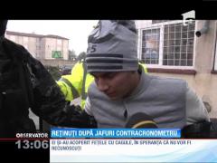 Tineri din Târgovişte, reţinuţi după ce au dat spargeri la mai multe case de pariuri