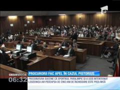 Procurorii fac apel în cazul Oscar Pistorius