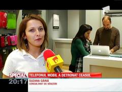 Telefonul mobil a detronat ceasul