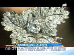 Bijuterii de mare valoare vor fi scoase la licitaţie, la Geneva