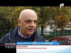 Vlad, tânărul cu o tumoare pe creier, pleacă mâine spre Germania