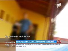Ministrul Educației legalizează diplome fantomă