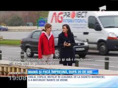 Mamă şi fiică împreună, după 20 de ani