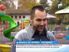 Şi bărbaţii fac depresii postnatale