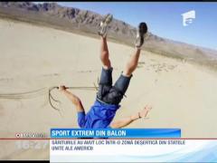 Sport extrem din balon