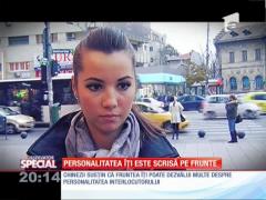 Personalitatea îți e scrisă pe frunte!